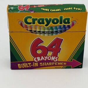 Crayola Vintage Crayons 64-Pack c.1990